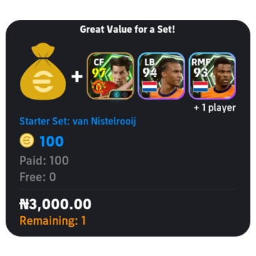 Starter Set : van Nistelrooij