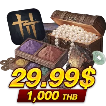 1000 บาท (29.99$)