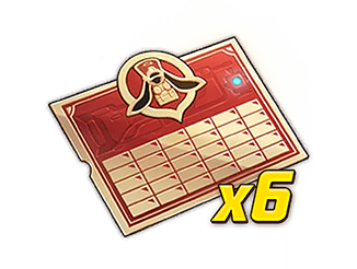 บัตรกำนัลเสบียงรถไฟ (Express Supply Pass) x6