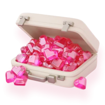 1280+90 Heart Diamond