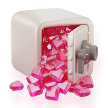 1980+150 Heart Diamond