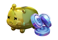 Shiny Coin Jar